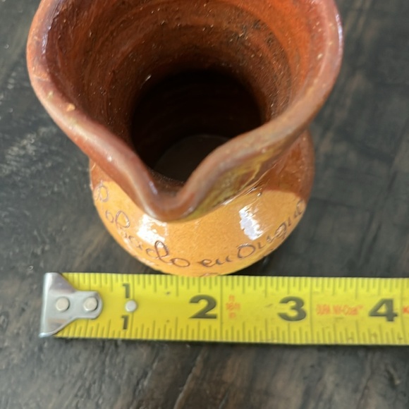 Vintage (circa 1970) Small Ceramic Pitcher/Creamer - Picture 3 of 8